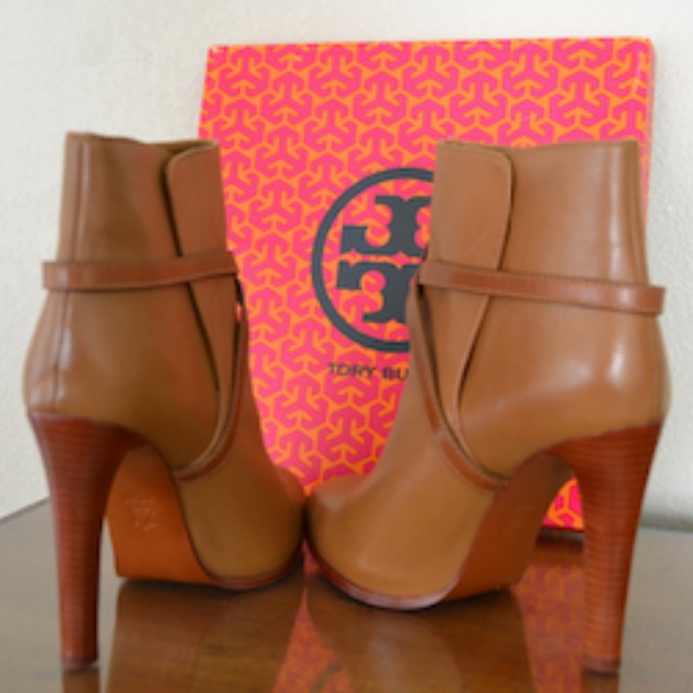 $425 Tory Burch Dorese High Heel Bootie Size 10.5 - Picture 4 of 7